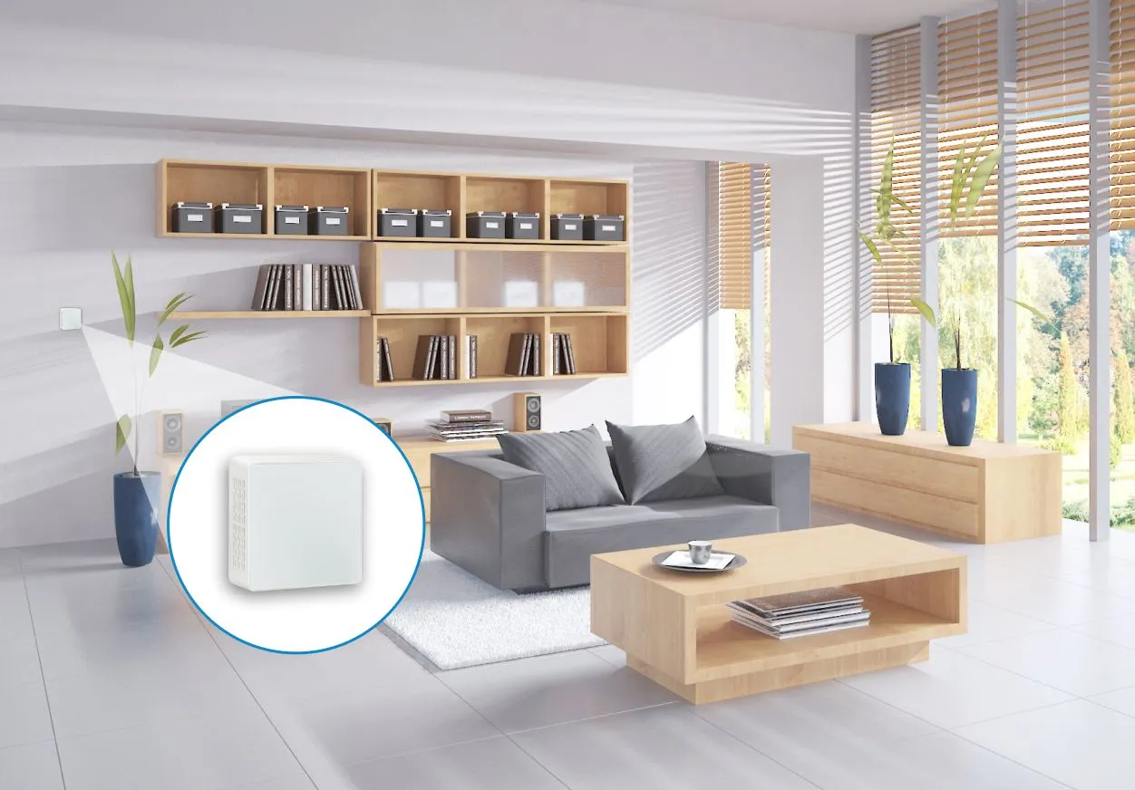 Como funciona o controlador e o monitor de HVAC cúbico?