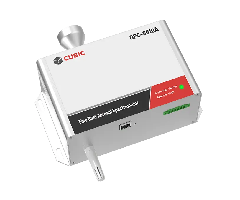 Espectrômetro de aerossol óptico OPC-6510A