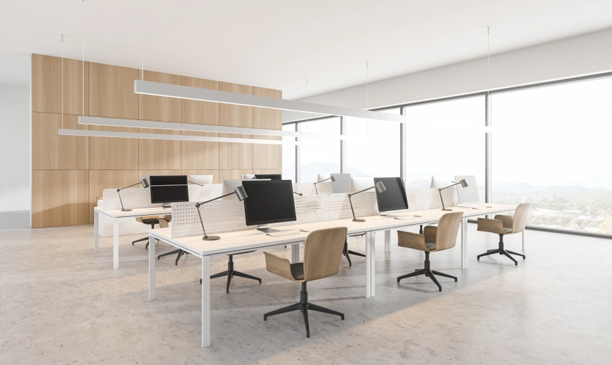 Edifícios de escritórios e espaços de trabalho