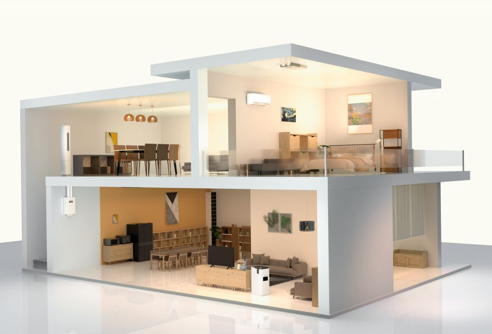 Controlador e monitor de HVAC inteligente cúbico ajuda a melhorar a qualidade do ar interno e a eficiência energética em edifícios modernos