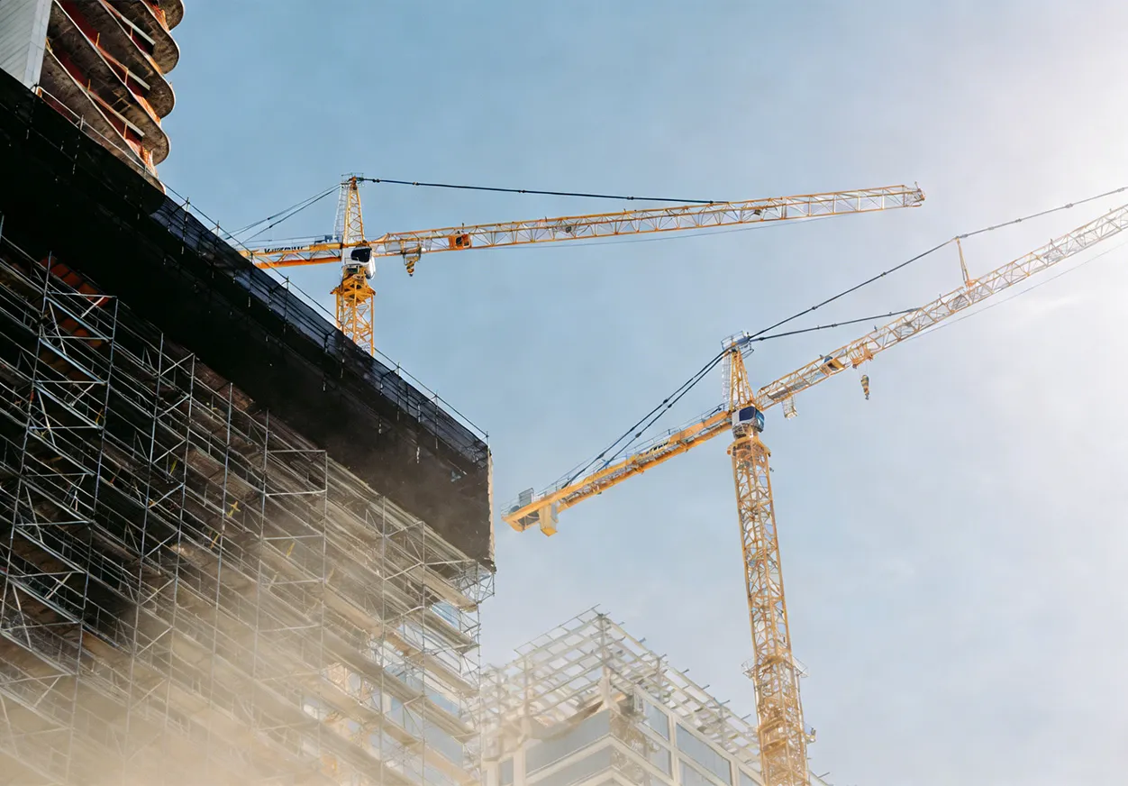 Solução de monitoramento de partículas em monitoramento de construção